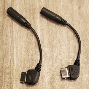 NEW Two USB to 3.5mm Headphone Jack Adaptors